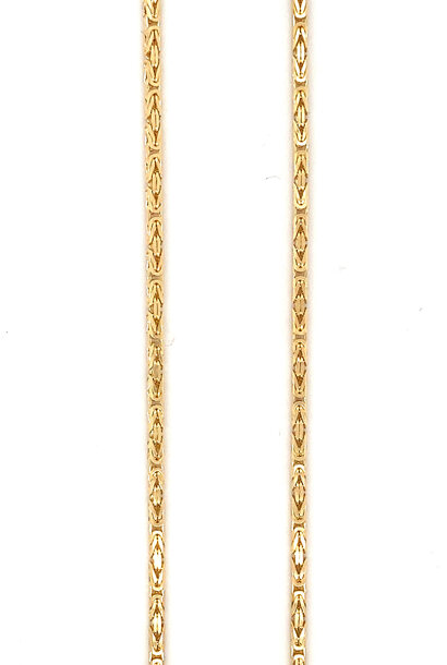 "Koning" ketting massief 2.5 mm