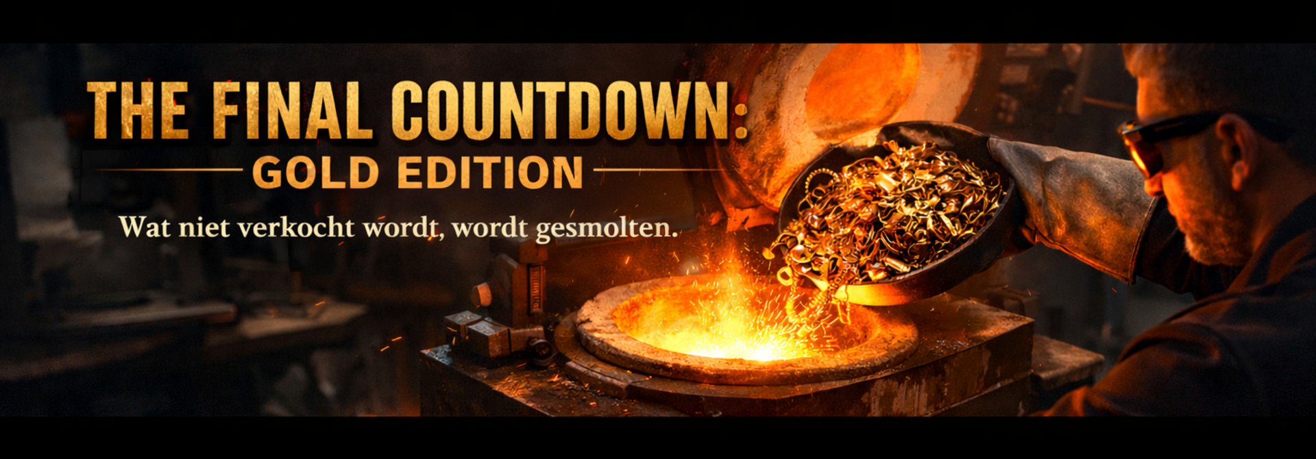 Scoor jij nog een gouden deal voordat deze sieraden gesmolten worden?!