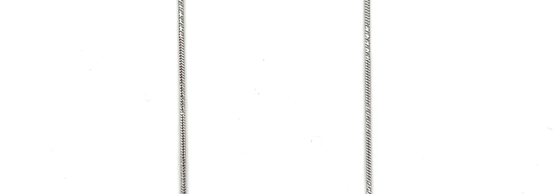 Ketting snake chain met draai accent