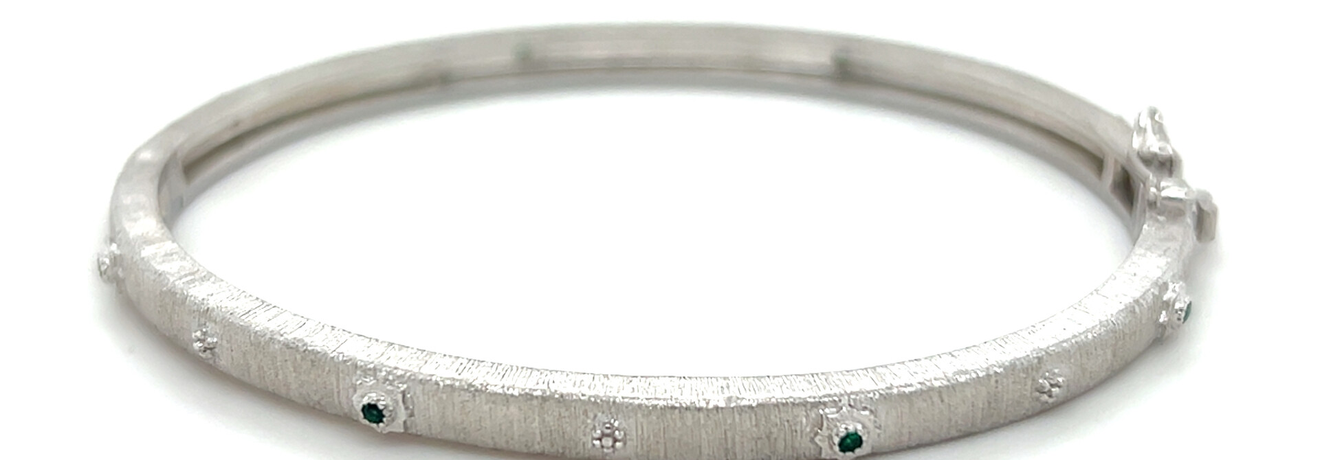 Armband vast gematteerd met zirkonia's