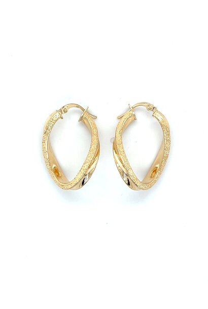 "Abstract" Oorbellen