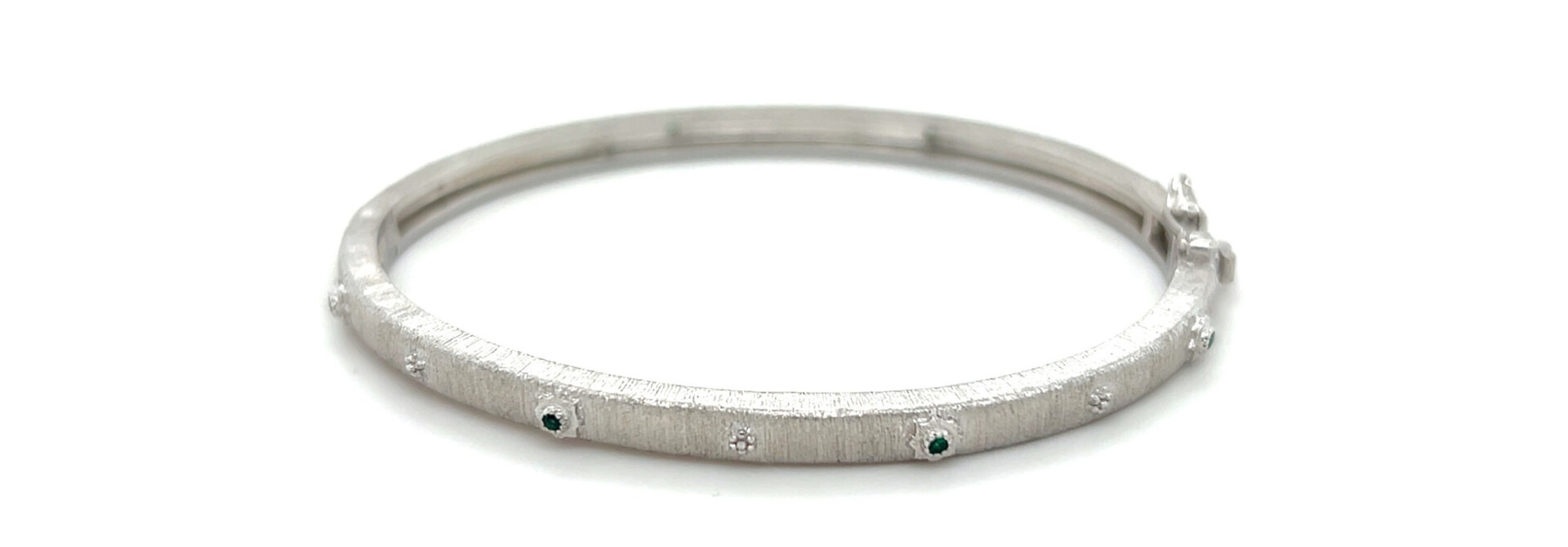 Armband vast gematteerd met zirkonia's