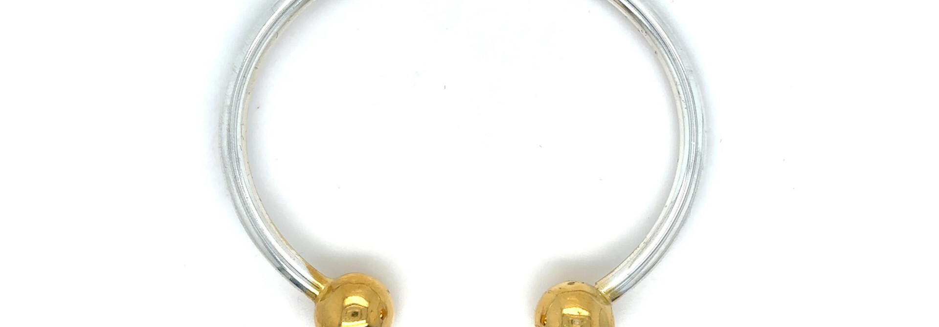 Armband boei met gold plated eindknoppen