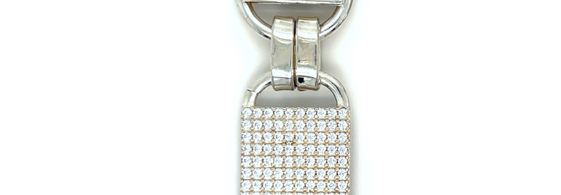 Armband Kingsley XXL bezet met zirkonia's