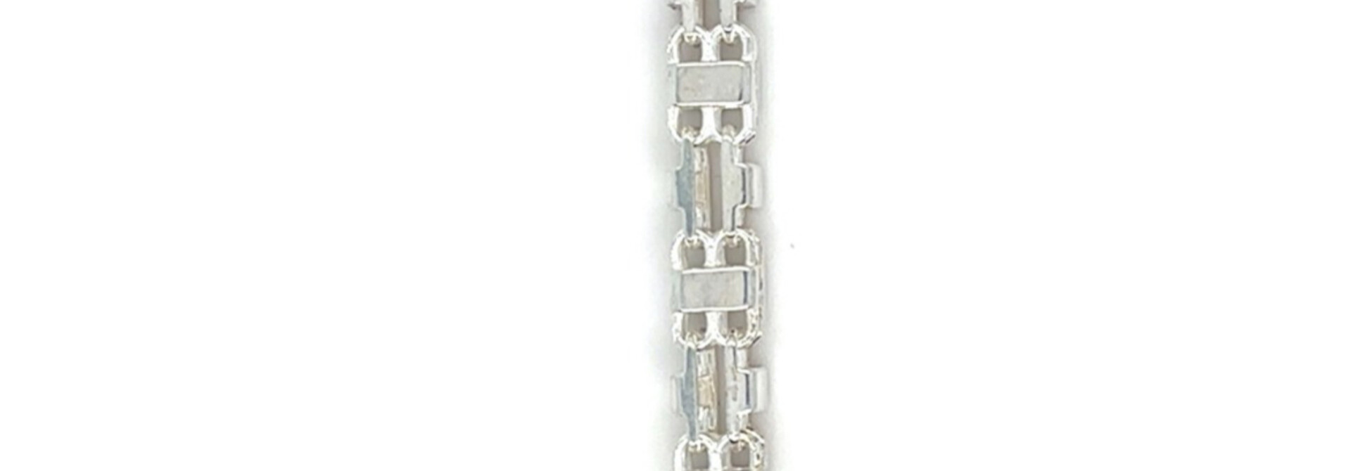 Armband Magnum chain zilver