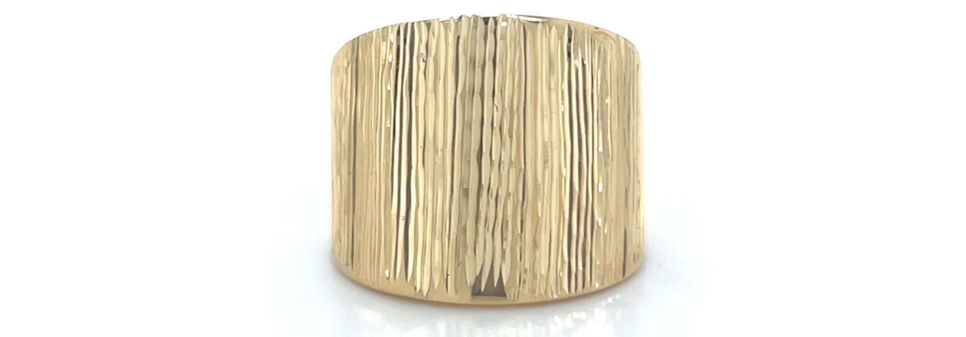 Ring breed plat vertikale streep