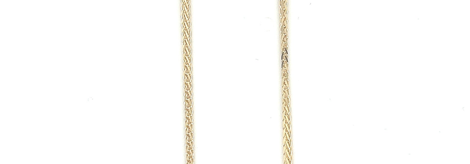 Ketting vossenstaart schakel 1 mm