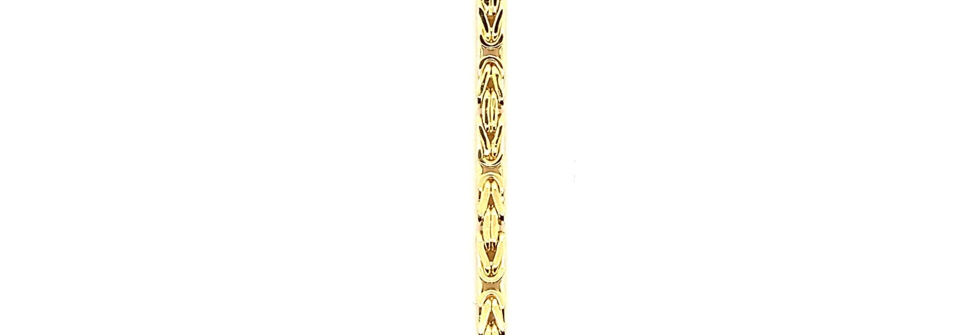 Armband koningsschakel massief 1.8mm