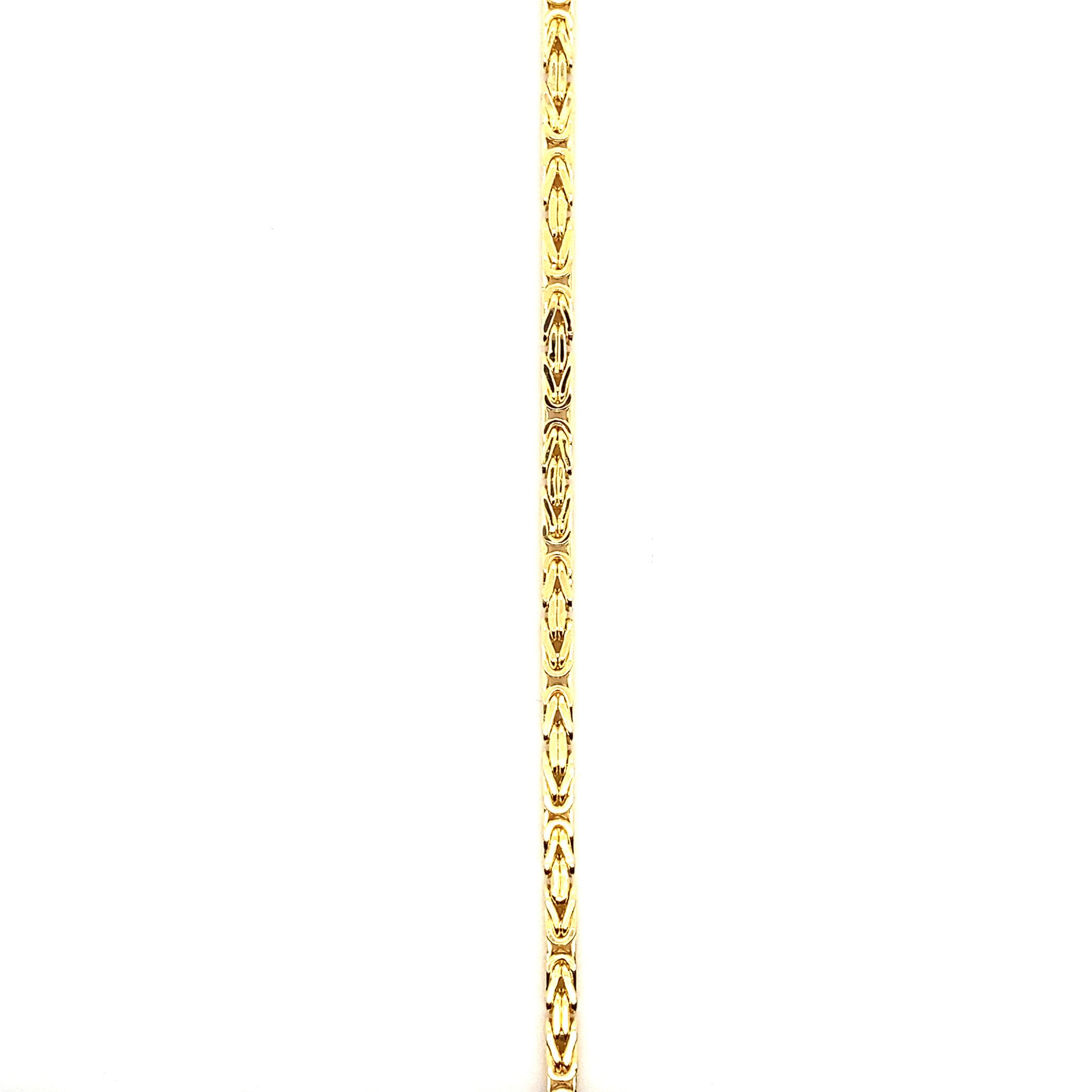 Armband koningsschakel massief 1.8mm-1