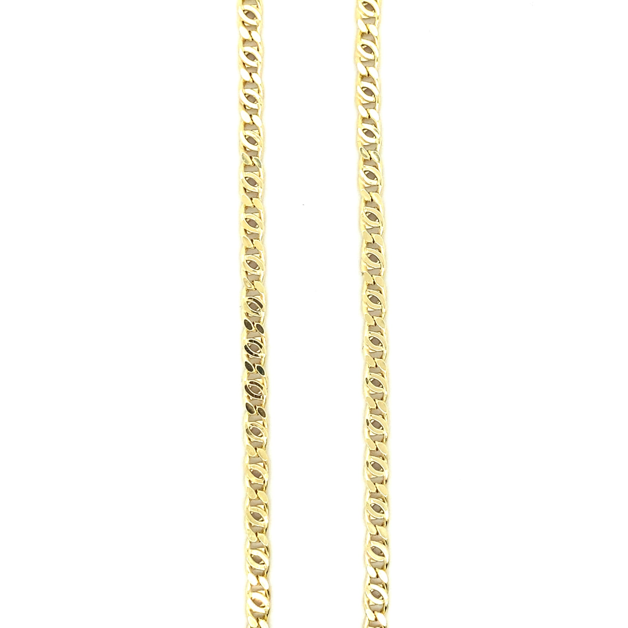 Ketting Valkenoogschakel 4 mm-1
