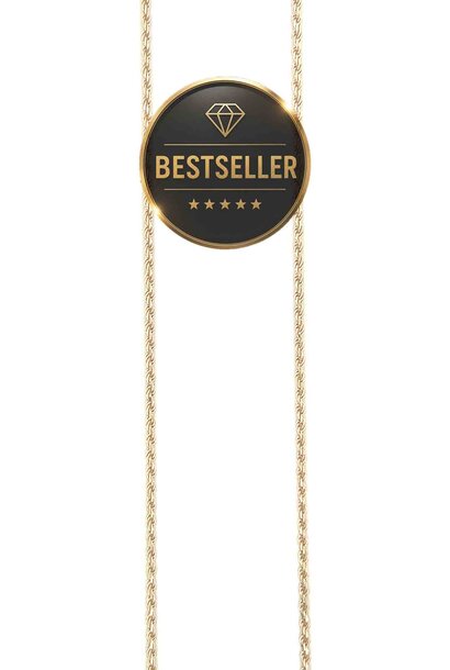Rope chain NL 1.5 mm - massief