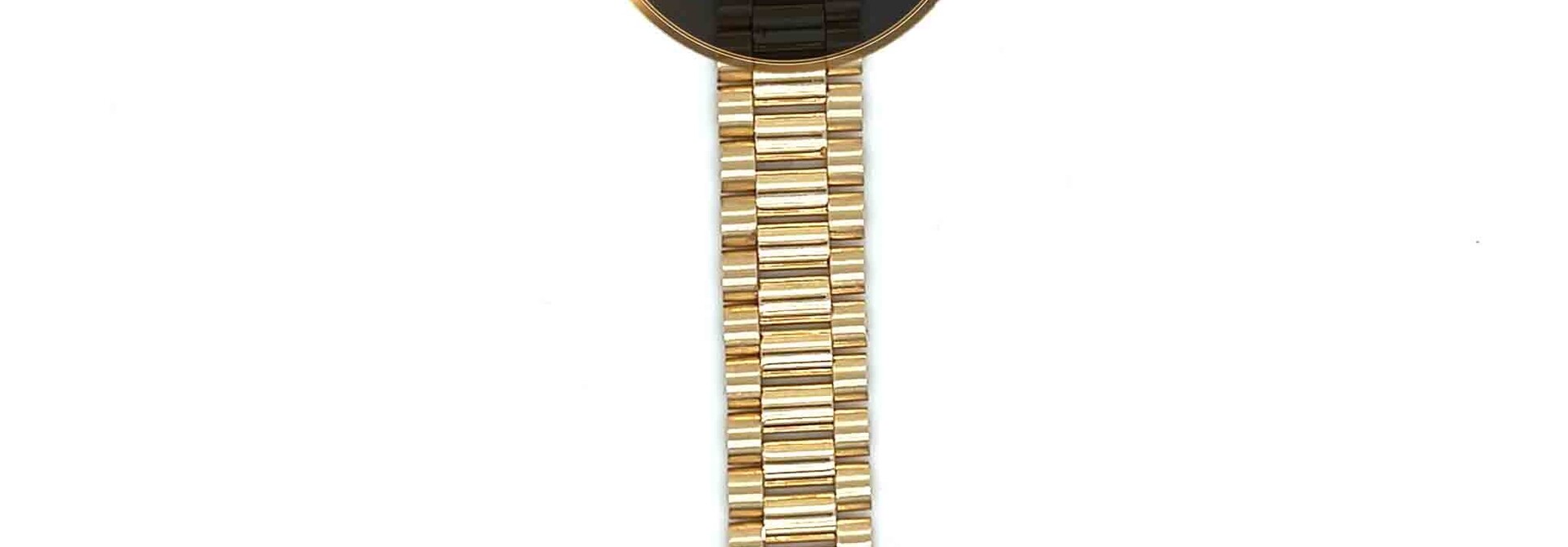 Armband met roleksschakel matte afwerking