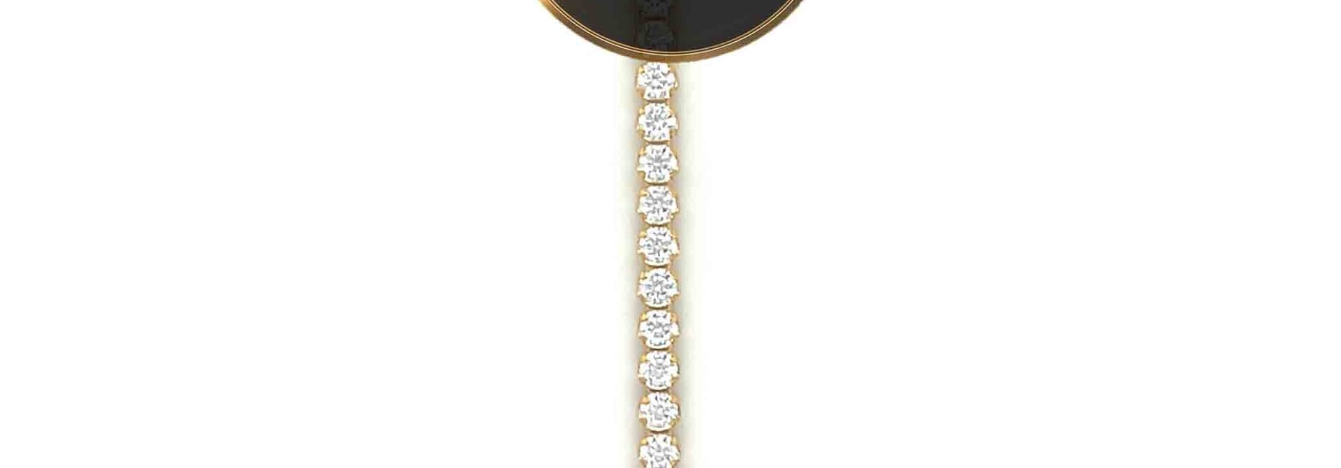 Armband tennis met zirkonia in ronde zetting