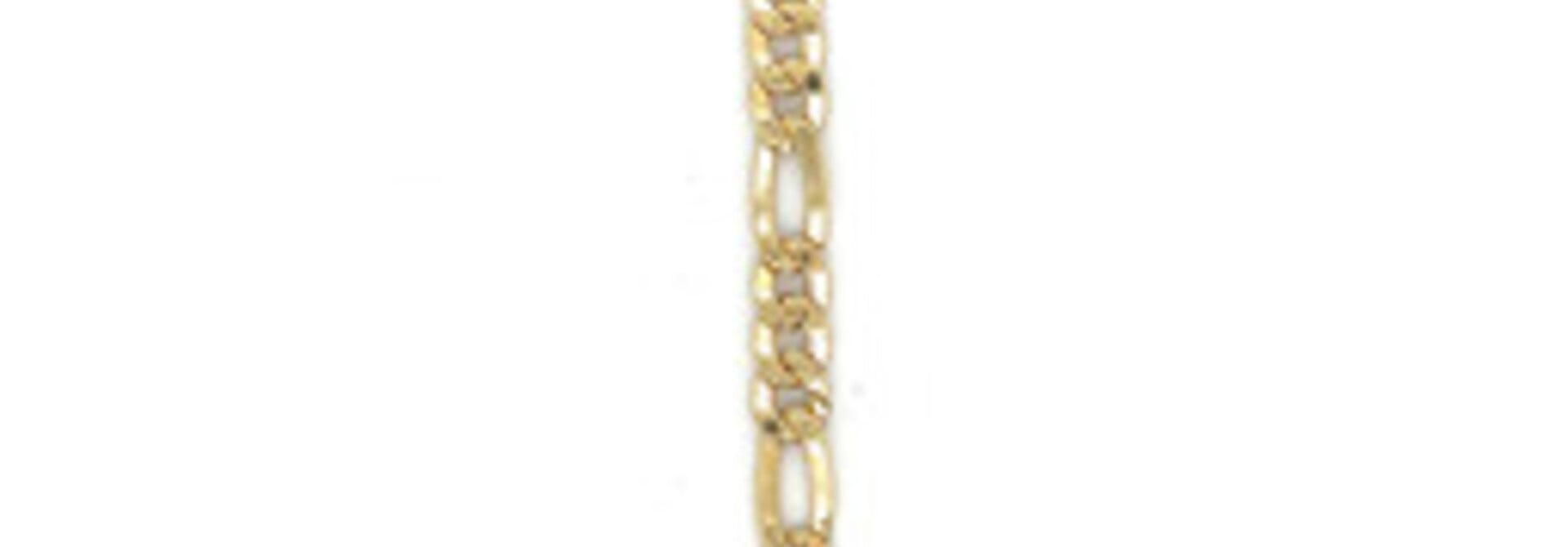 Armband  figaro schakel
