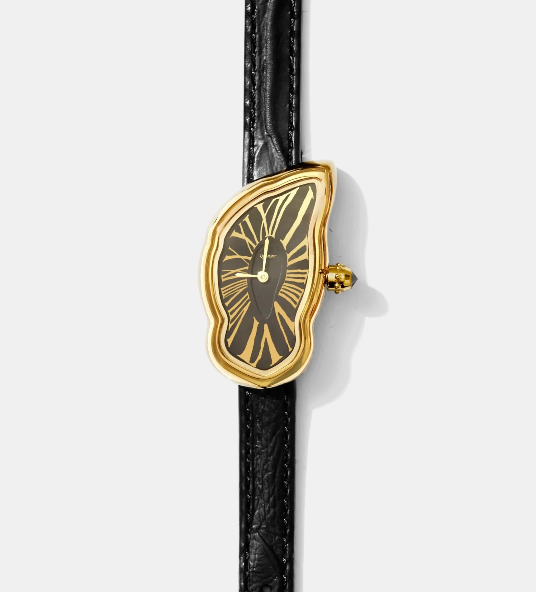 Laphont horloge melting watch small donkere wijzerplaat-1