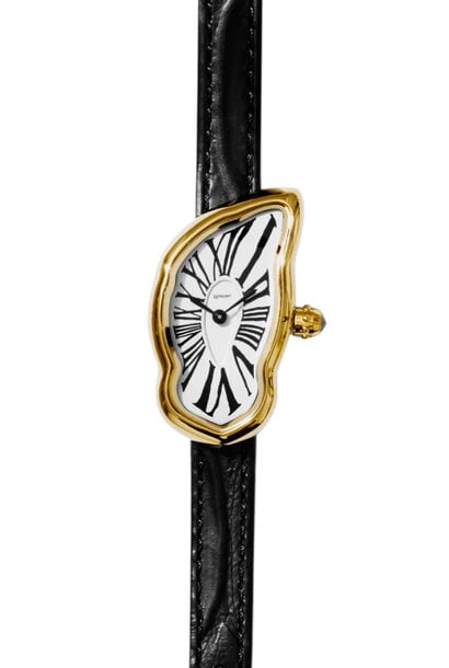 "Melting watch small" horloge