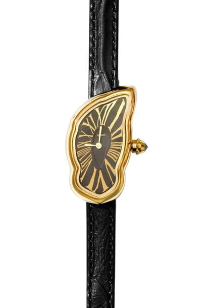 "Melting watch small" horloge