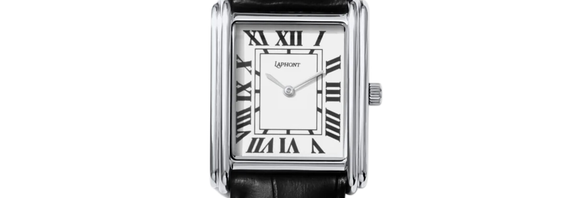 Laphont horloge Bloc Silver