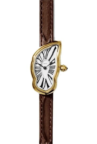 "Melting watch small" horloge