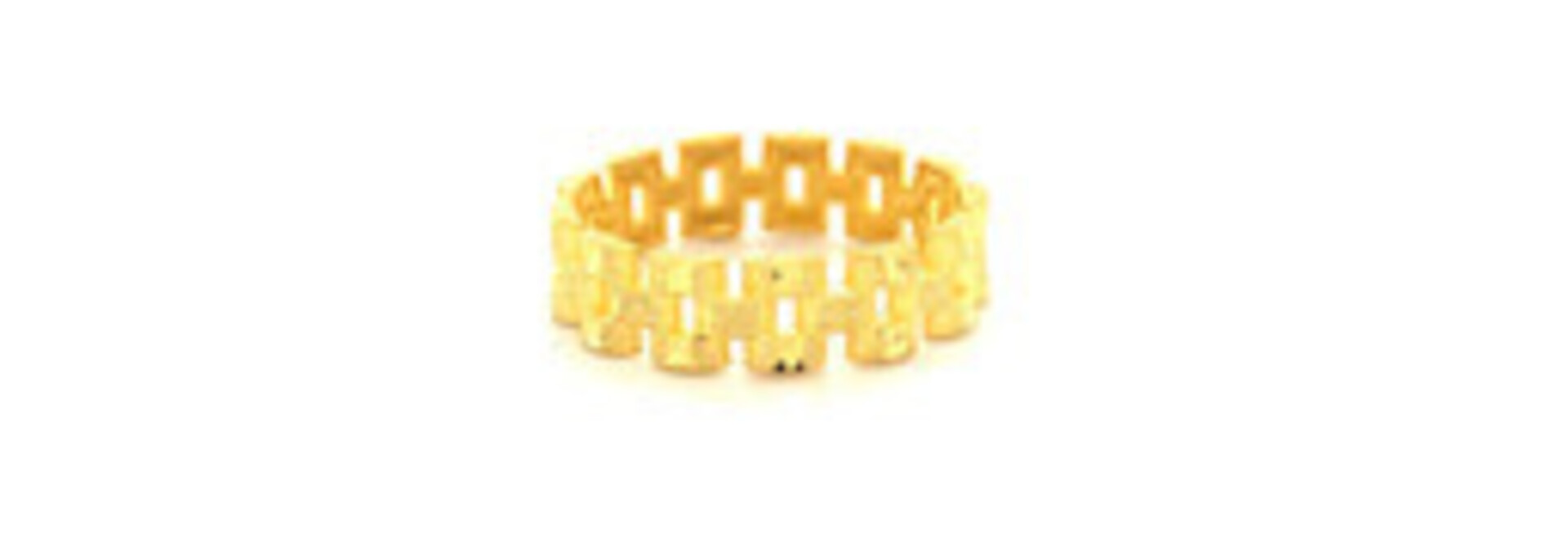 Ring roleks schakel diamant cut en dust bewerking