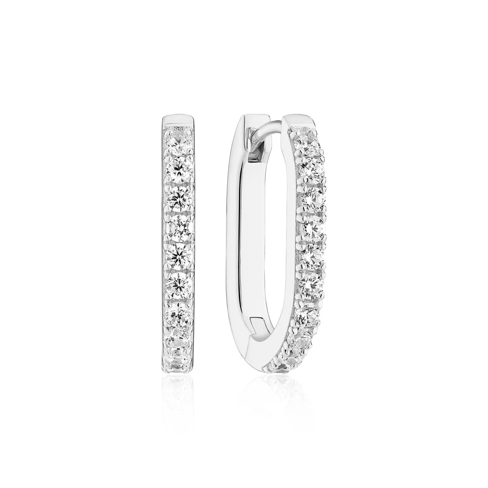 Oorbellen Sif Jakobs Capizzi Piccolo model met zirkonia's-1
