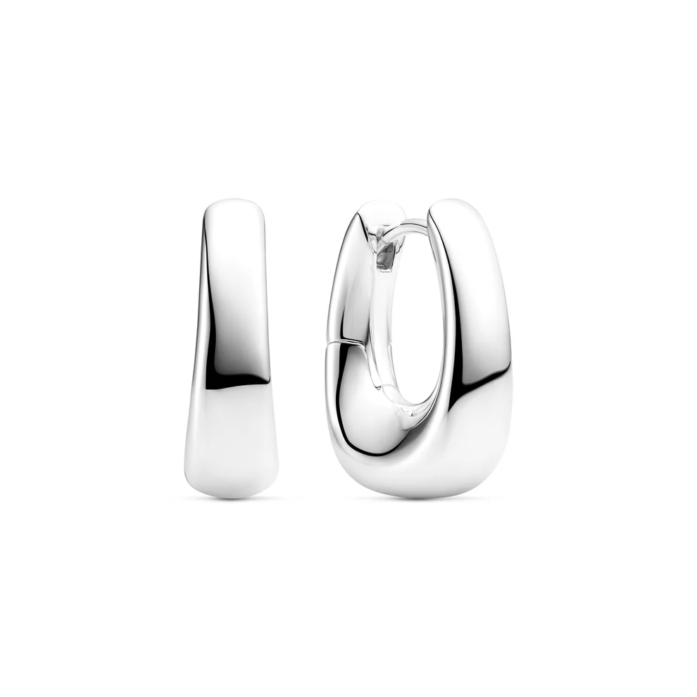 Oorbellen Sif Jakobs Borsa Pianura model zilver-1