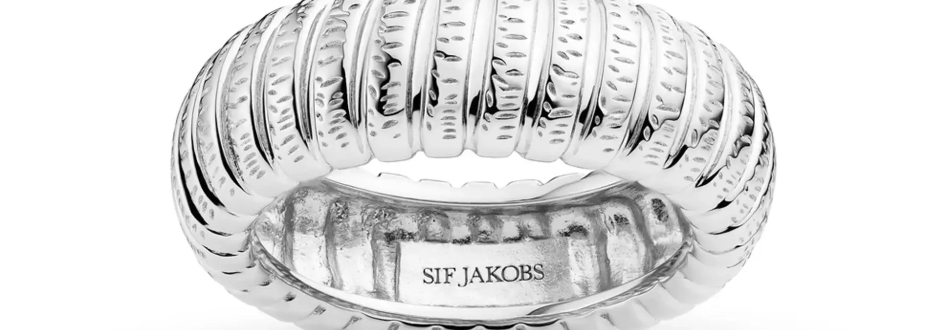 Ring Sif Jakobs Riva model zilver