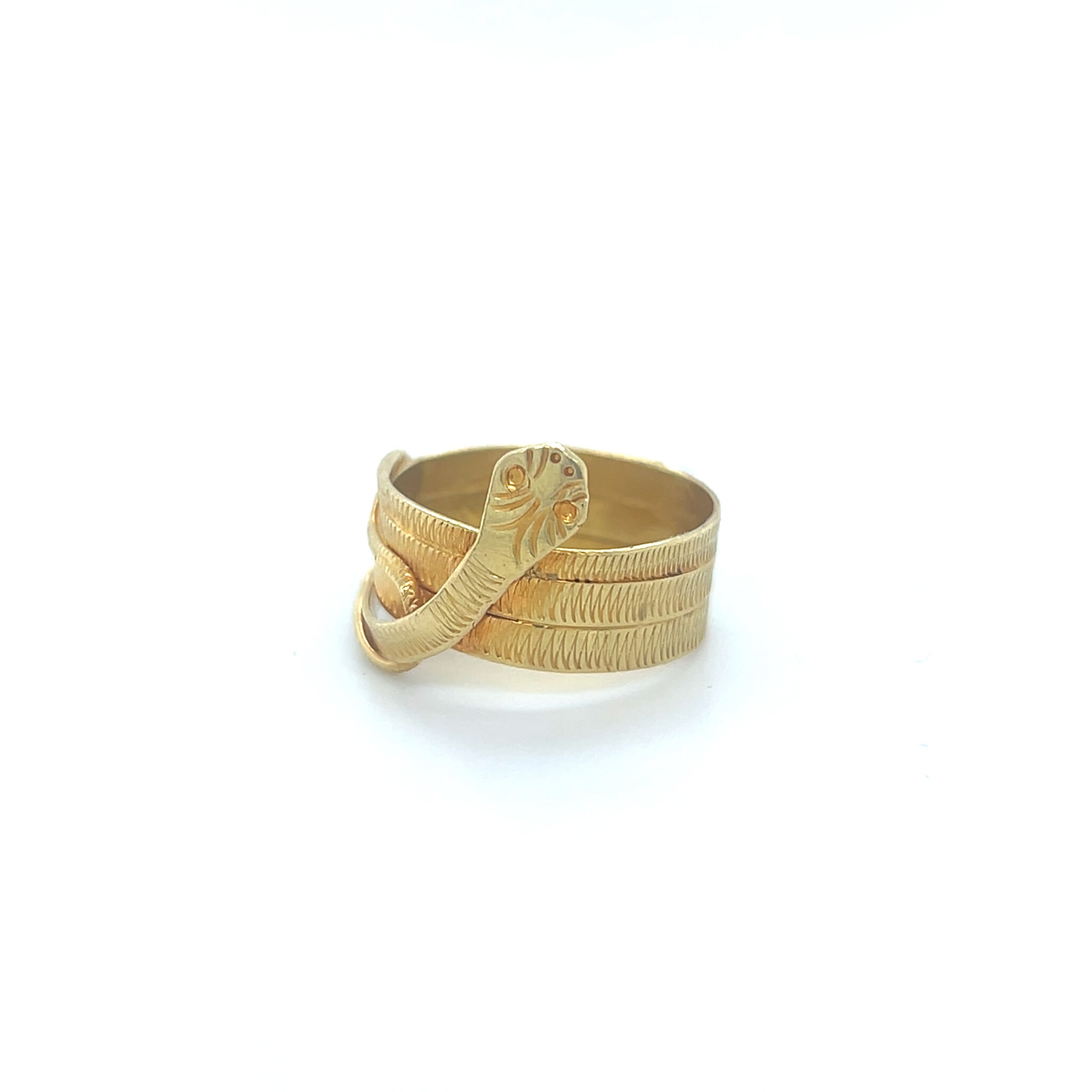 Ring slang met open onderkant-1