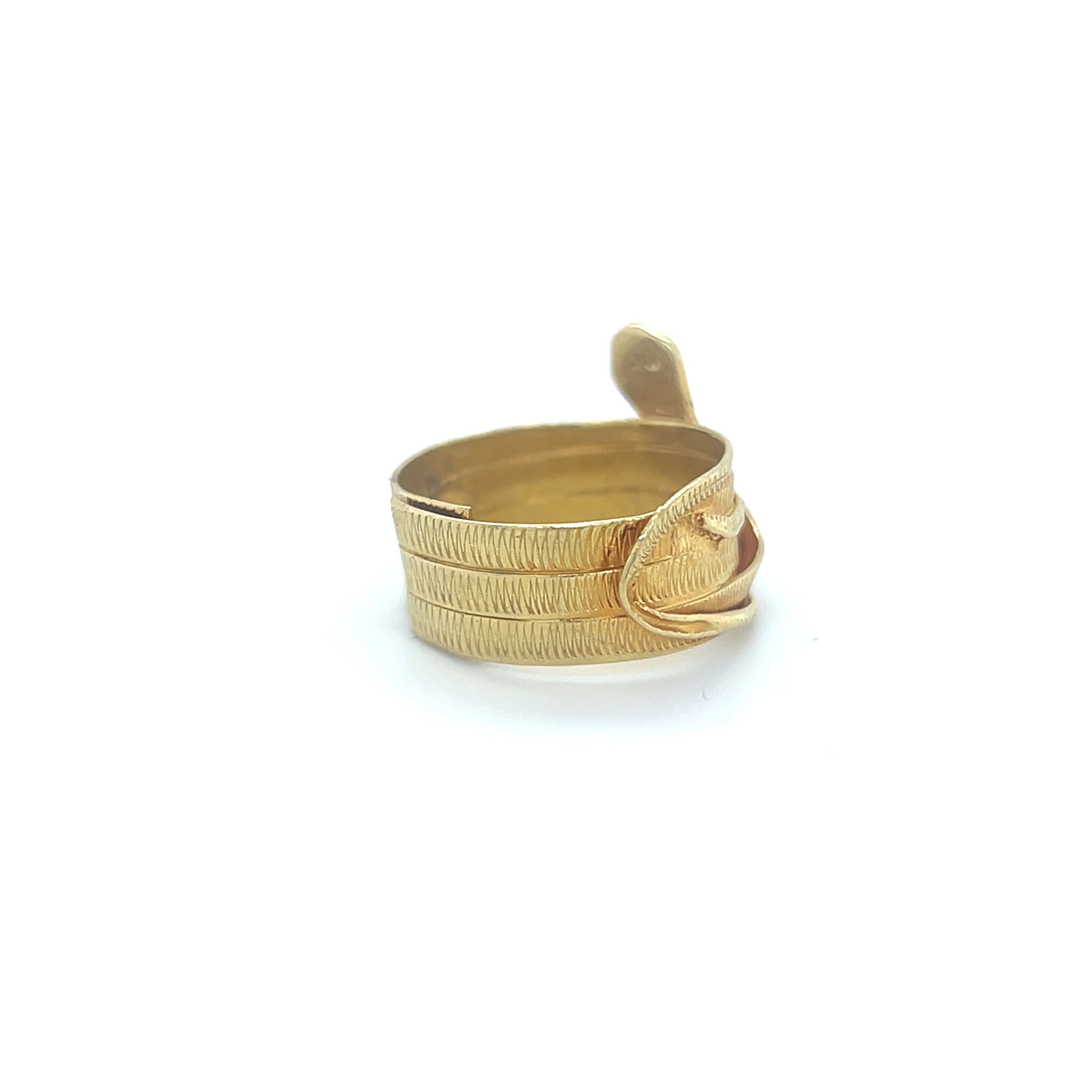 Ring slang met open onderkant-2