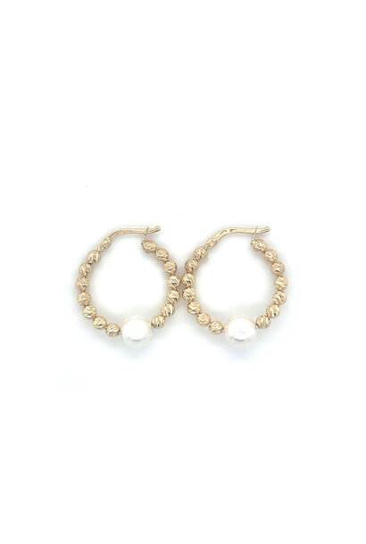 "Pearly" oorbellen