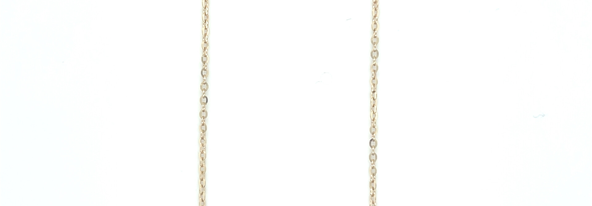 Ketting ankerschakel met balletje om te verstellen