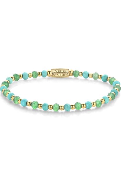Blue Green Adventure gold-coloured - 4mm S