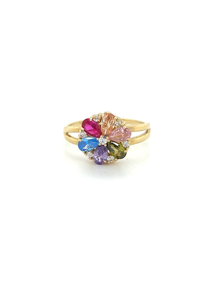 "Rainbow" ring