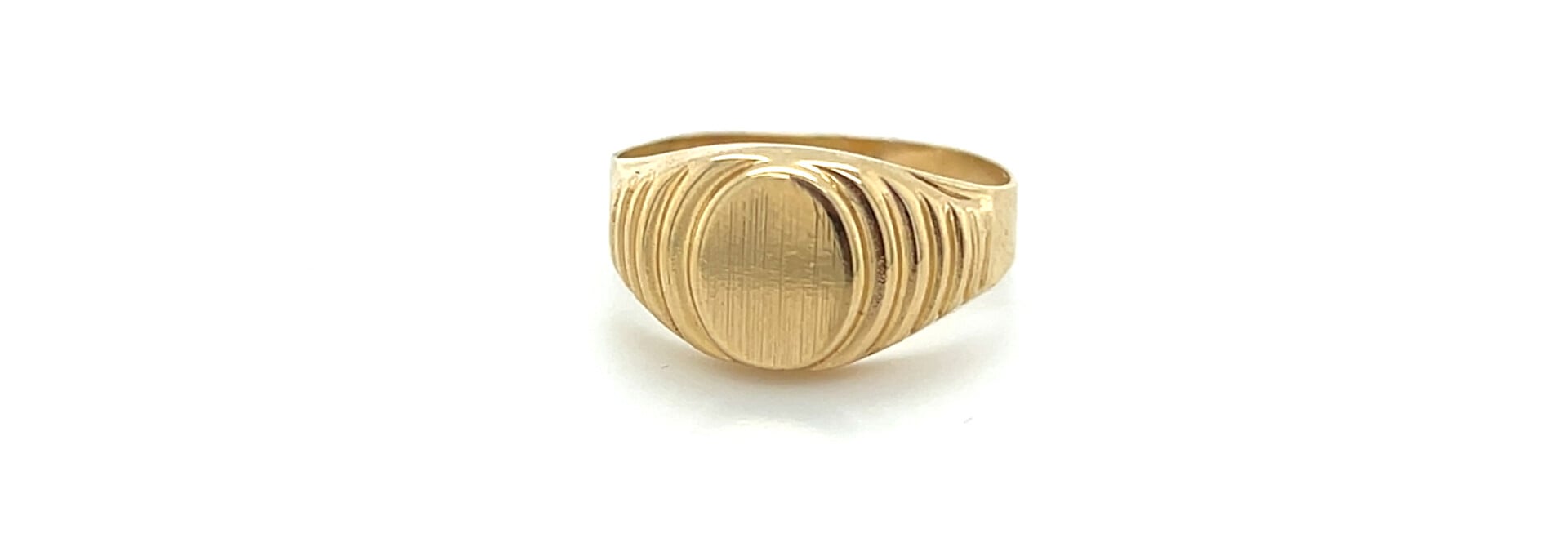 Ring  zegel ovaal