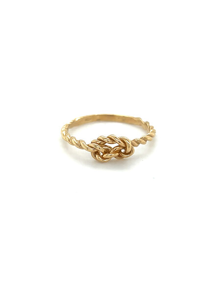 "Button" ring