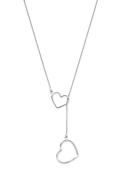 "Double heart" ketting
