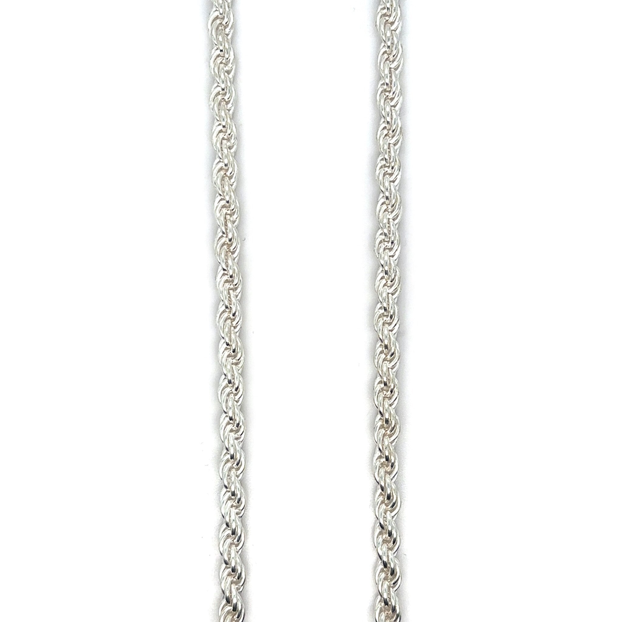 Rope chain hol zilver 4 mm-2