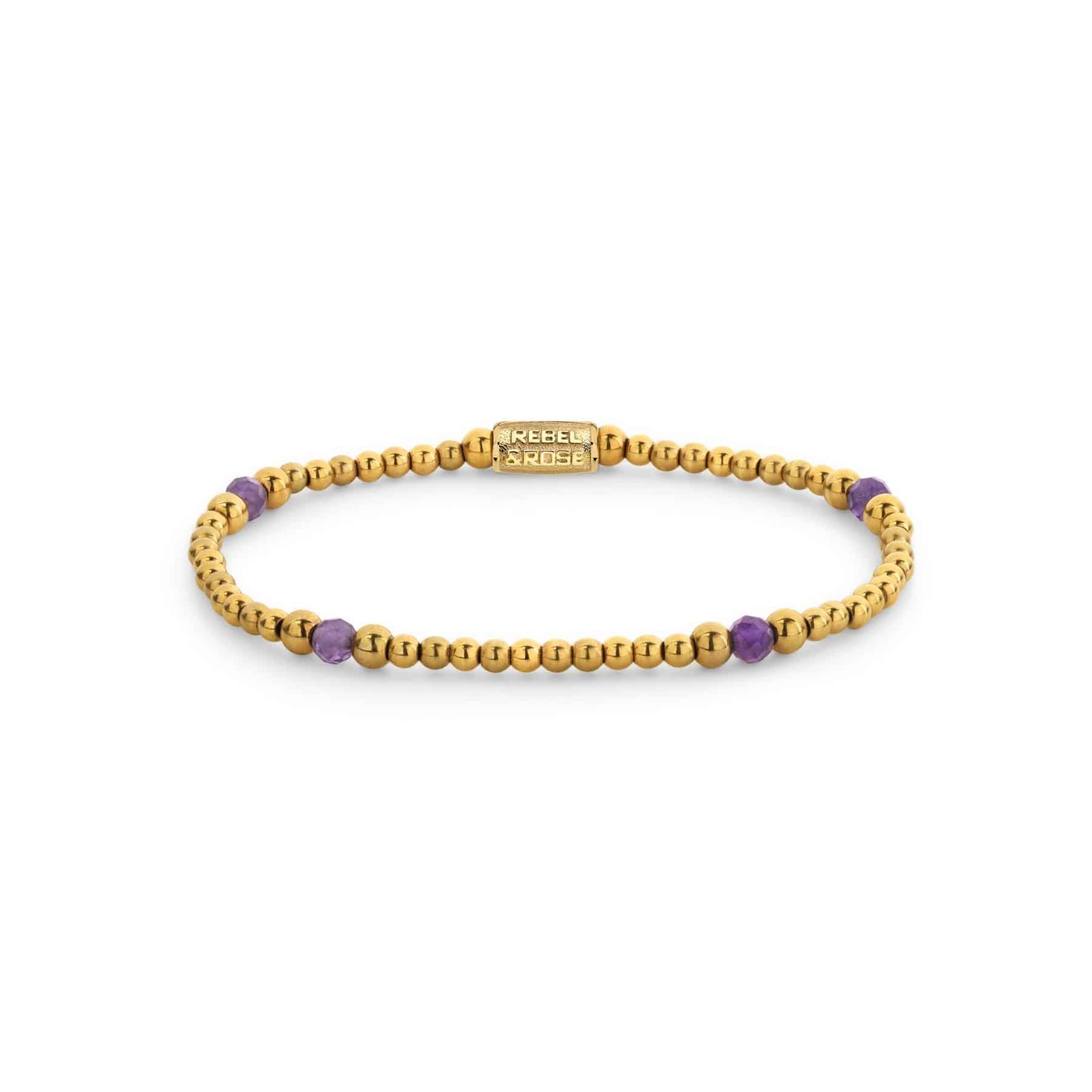 Touch of Purple Glam Rocks - 4mm S-1