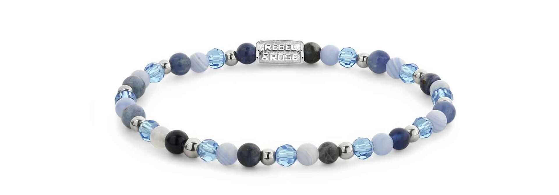 Winter Blues Glam Rocks silver-coloured - 4mm S