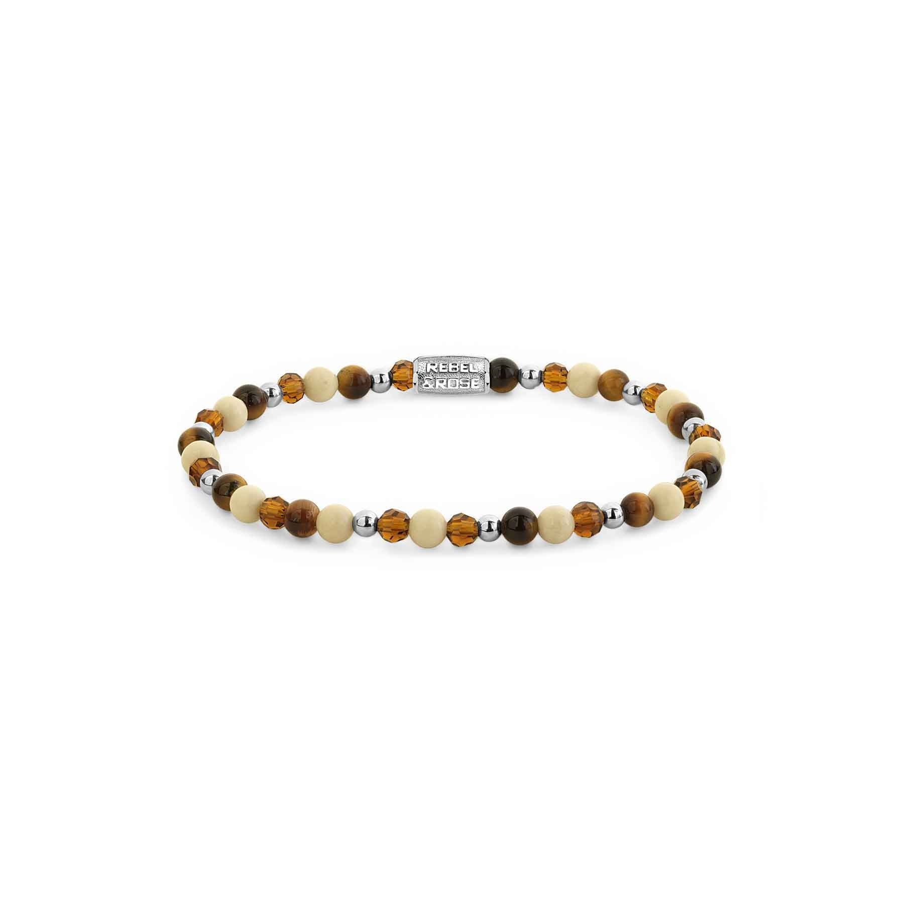 Autumn Love Glam Rocks silver-coloured - 4mm S-1