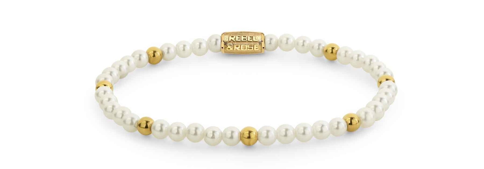 Pearl & Gold-coloured - 4mm S