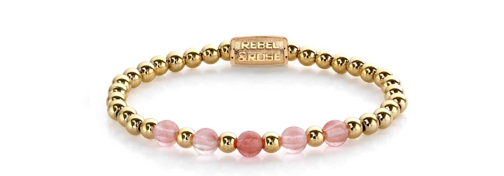 Yellowgold meets Cherry Rose - 6mm S