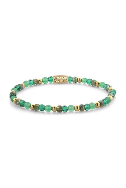 Green Morning Glam Rocks - 4mm S