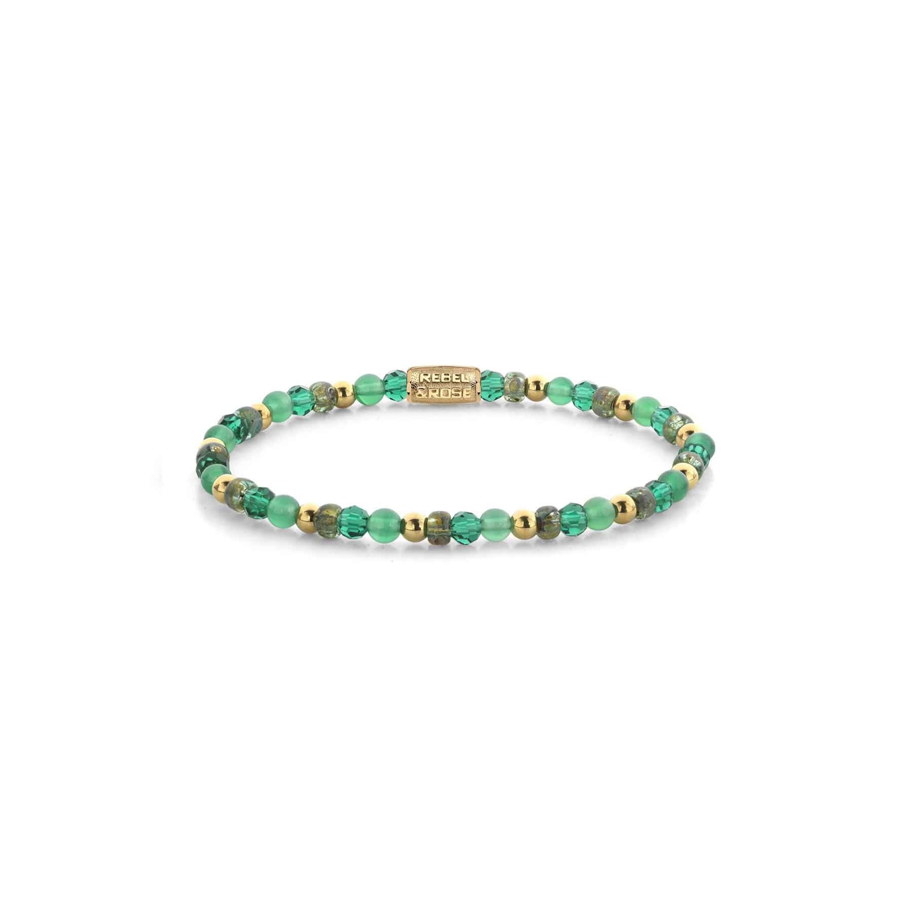 Green Morning Glam Rocks - 4mm S-1