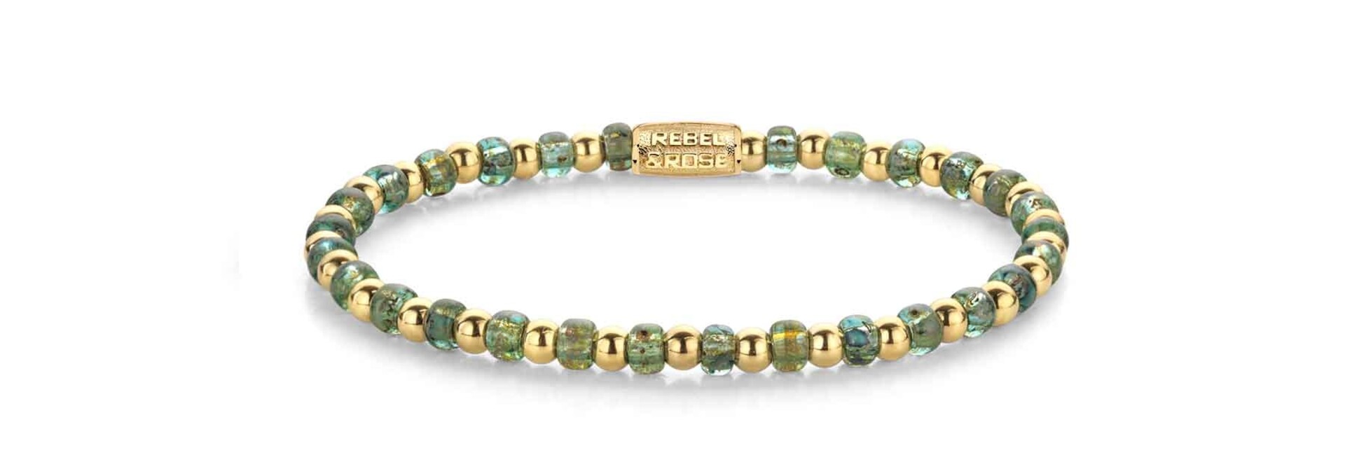 Mix Glass Rocks Secret Garden gold-coloured - 4mm S