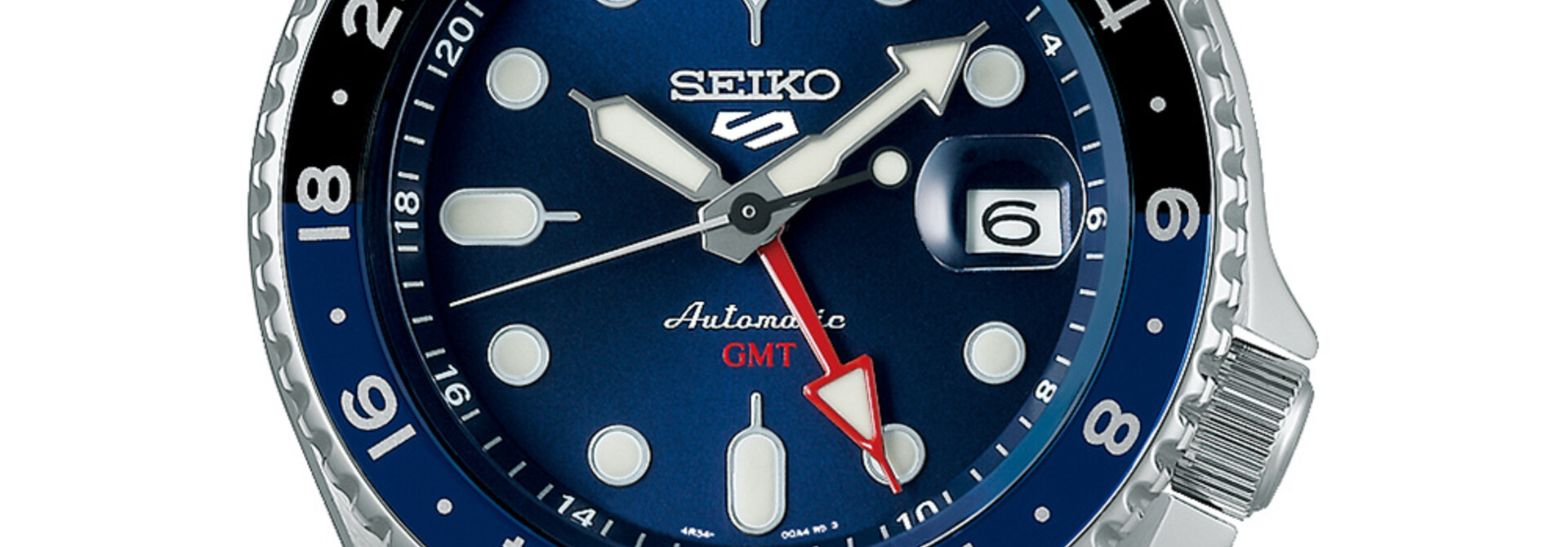 Seiko Seiko 5 Sports Heren Automaat GMT SSK003K1
