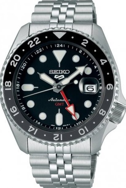 Seiko Seiko 5 Sports Heren Automaat GMT SSK001K1