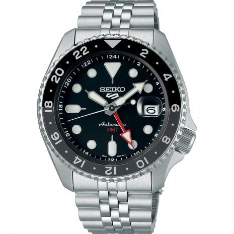 Seiko Seiko 5 Sports Heren Automaat GMT SSK001K1-1