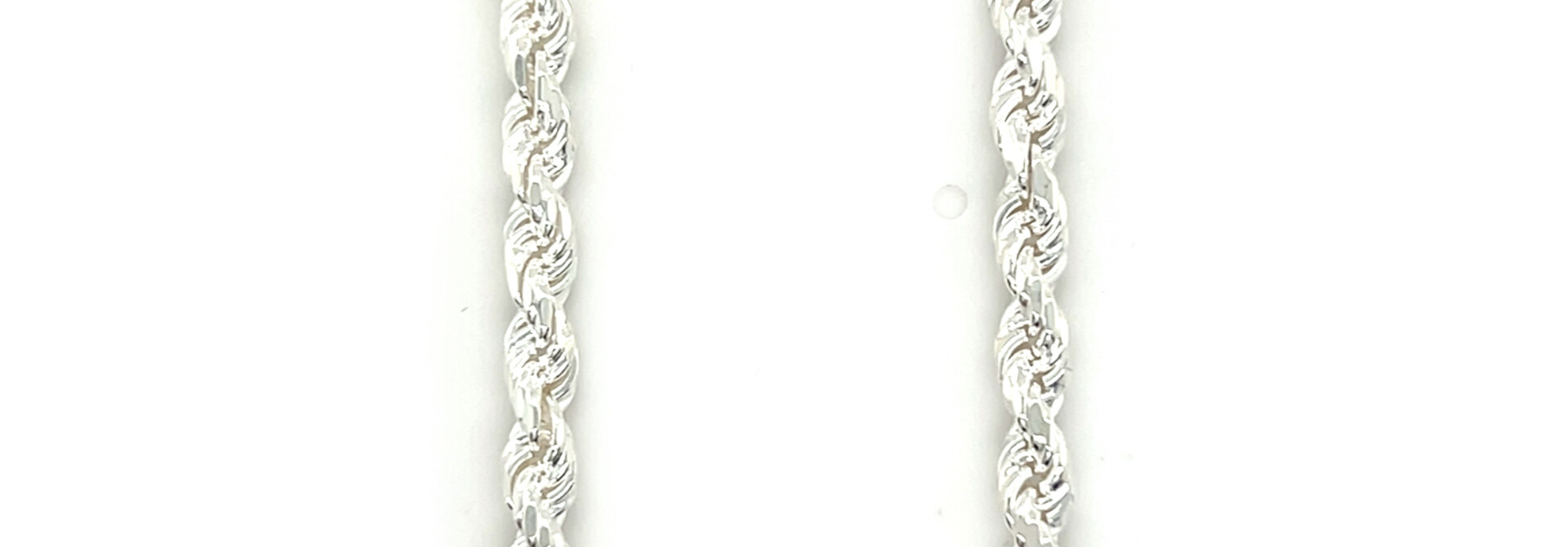 Ketting rope met diamond cut