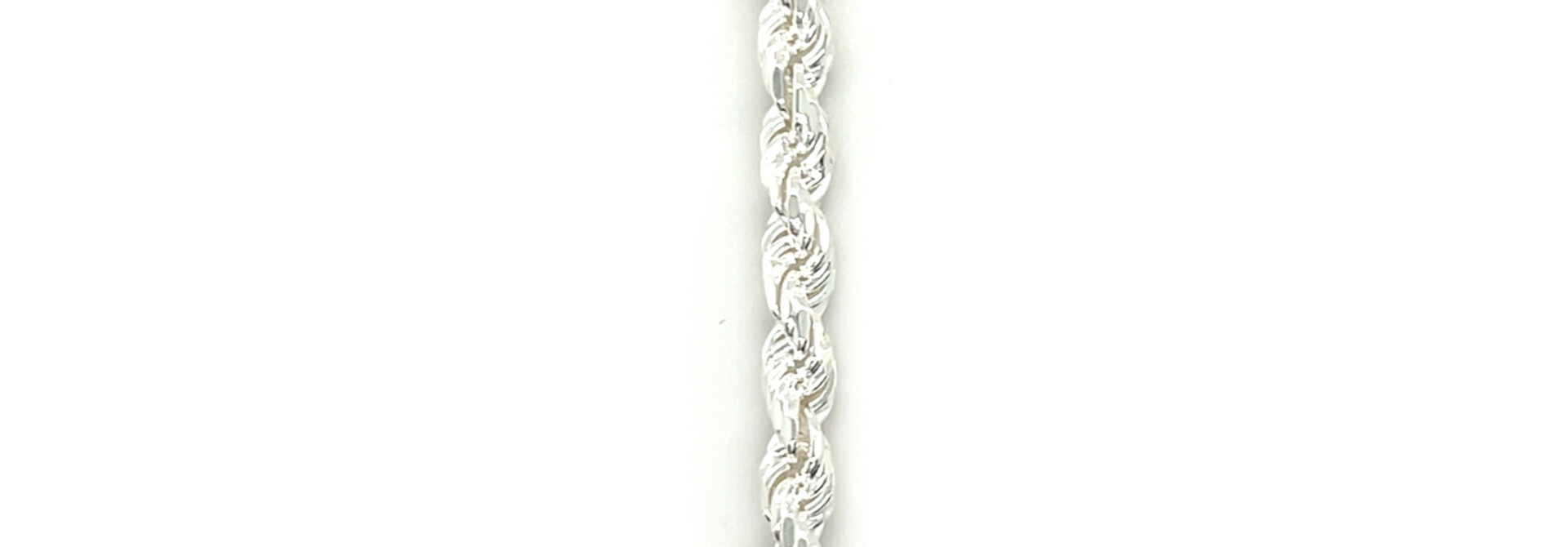 Armband rope met diamond cut bewerking